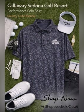 Callaway Sedona Golf Resort Performance Polo Shirt